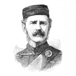 Generálmajor E. Newdigate, C.B., c1880 od Unbekannt
