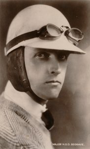 Major H.O.D. Segrave, c1925 od Unbekannt