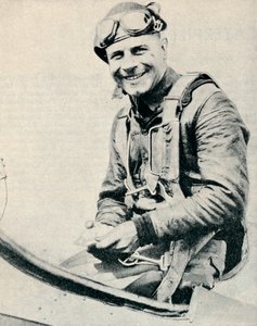 Major James H Doolittle, americký letec, c1936 c1937 od Unbekannt