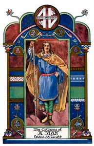 Mužský kroj, 1135-1154, 1904 od Unbekannt