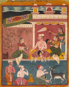 Malkas Raga, z Ragamala, c. 10. od Unbekannt