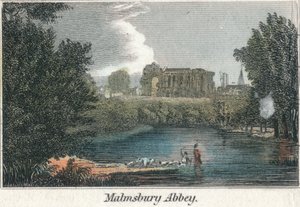 Malmsbury Abbey, 19. století od Unbekannt