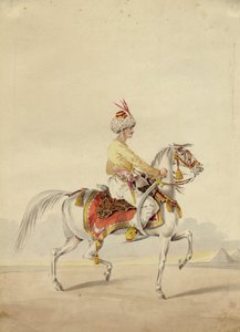 Mamluk na koni, asi 1825 od Unbekannt