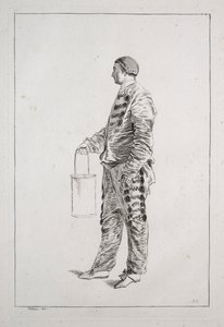 Man Standing, 1700s. od Unbekannt