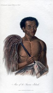 Muž ze Samojských ostrovů, 1848 od Unbekannt