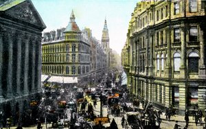 Mansion House a Cheapside, Londýn, počátek 20. století od Unbekannt