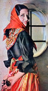Manuela Del Rio , španělská herečka a tanečnice, 1943 od Unbekannt