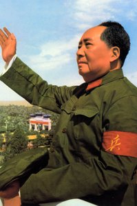 Mao Ce-tung, čínský komunistický revolucionář a vůdce, 50. až 60. léta 20. století od Unbekannt