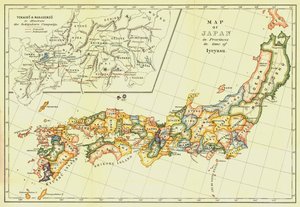 Mapa Japonska v provinciích v době Iyeyasu, 1903. od Unbekannt