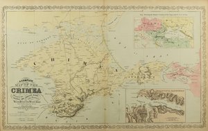 Mapa Krymu. od Unbekannt
