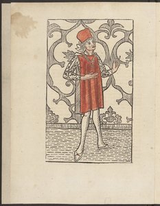 Marco Polo. Od: Cesta do země zaslíbené od Hanse Tuchera, 1484 od Unbekannt
