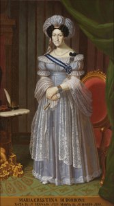 Maria Cristina z Neapole a Sicílie 1779-1849, královna Sardinie od Unbekannt