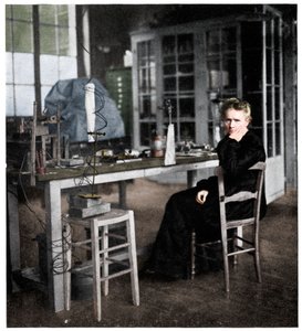 Marie Curie, francouzská fyzička polského původu, c1920. od Unbekannt