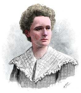 Marie Sklodowska Curie, francouzská fyzička polského původu, 1904. od Unbekannt