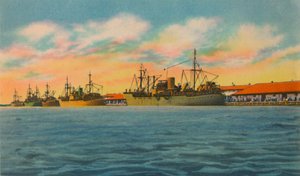 Marine Terminal, Barranquilla, c1940 od Unbekannt