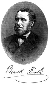 Mark Firth, britský průmyslník a filantrop, c1880 od Unbekannt