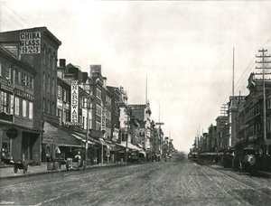 Market Street, Philadelphia, USA, 1895. od Unbekannt
