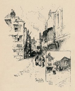 Market Street, Windsor, 1895 od Unbekannt