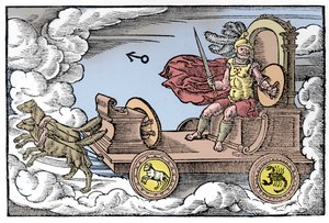 Mars, římský bůh války, 1569 od Unbekannt