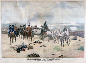 Maršál Massena v bitvě u Wagramu, Rakousko, 5.-6. července 1809, 1904 od Unbekannt