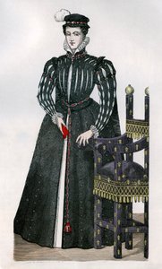 Marie Stuartovna, královna choť Františka II Francouzského, c1560 1882-1884 od Unbekannt