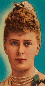 Marie z Tecku před svatbou s vévodou z Yorku, 90. léta 19. století 1935 od Unbekannt