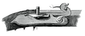 Matchlock, konec 17. století, z Tower of London, c1880 od Unbekannt