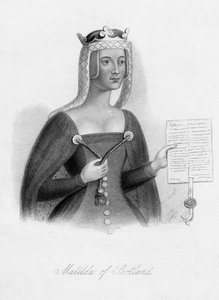 Matylda Skotská, královna Jindřicha I., 19. století od Unbekannt