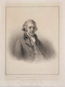 Matthew Boulton, anglický inženýr a průmyslník, c 1801 od Unbekannt