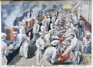 Banket starostů, Paříž, 1900 od Unbekannt