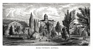 McGill University, Montreal, Kanada, 19. století od Unbekannt