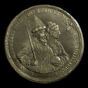 Medaile ruského cara Alexise I. na oslavu narození Petra Velikého, cca 1775 od Unbekannt