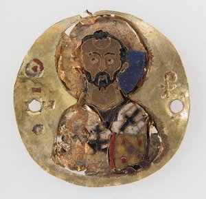 Medailon svatého Jana Zlatoústého, Byzantský, 10.-11. století. od Unbekannt