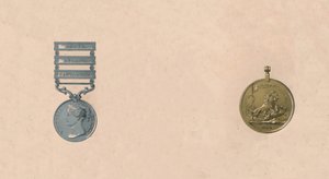 Medaile za bitvy v Indii, c1911. století od Unbekannt