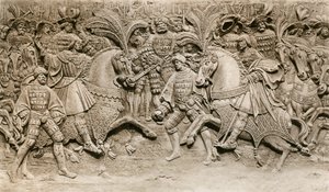 Setkání Jindřicha VIII. a Františka I. v The Field of Cloth of Gold, 1520, 1902 od Unbekannt