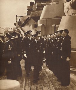 Muži H.M.S. Royal Oak, 1937 od Unbekannt