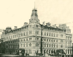 Menzies Hotel, Melbourne, 1901. od Unbekannt