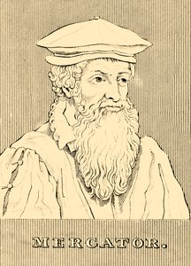 Mercator, 1512-1594, 1830. od Unbekannt