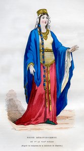 Merovejská královna, 5.-8. století 1882-1884 od Unbekannt