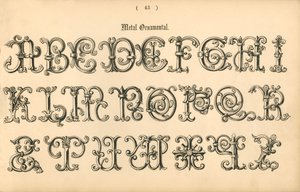 Metal Ornamental, 1862 od Unbekannt