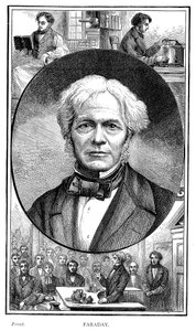 Michael Faraday, britský fyzik a chemik, 1881 od Unbekannt