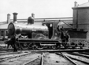 Lokomotiva Midlands a Great Western Railway Ireland 2-4-0 Rob Roy, 1873 od Unbekannt