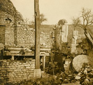 Mlýn v Les Éparges, severní Francie, c1914-c1918. od Unbekannt