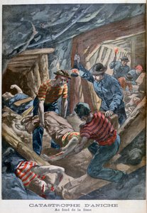 Zával dolu, Aniche, Francie, 1900 od Unbekannt