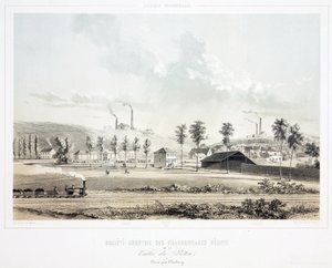 Těžba, Coal Vallee du Pieton United Coalmining Co Ltd, Belgie od Unbekannt