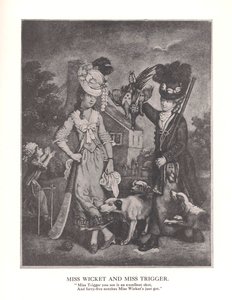 Slečna Wicket a MissTrigger, c1778 1912 od Unbekannt
