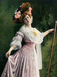 Slečna Marthe Regnier, role Jacqueline. - Brána. - Vaudeville, 1904. od Unbekannt
