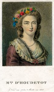 Mme DHoudetot, c1750-1770 od Unbekannt