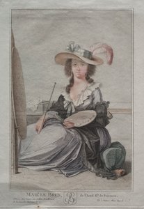paní Vigée Lebrunová, c. 1800. od Unbekannt