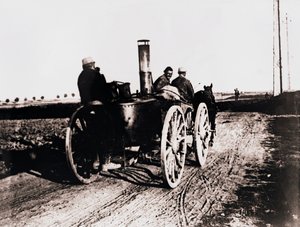 Mobilní kuchyně na lince, c1914-c1918 od Unbekannt